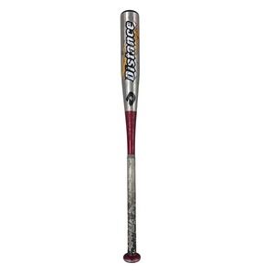 DeMarini Distance Baseball Aluminum Bat 3 Drop Silver Red 2 5/8 Inch Barrel 28 L